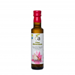Condimento de Aceite de oliva virgen extra Aromatizado con Ajo