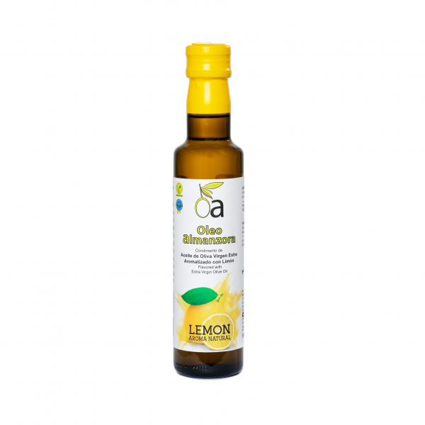 Condimento de aceite de oliva virgen extra con Limón