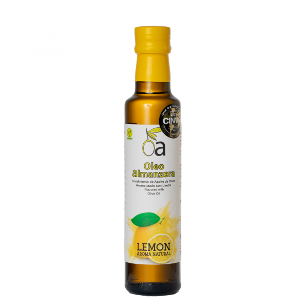 Condimento de aceite de oliva con limon gourmet premium almeria andalucia